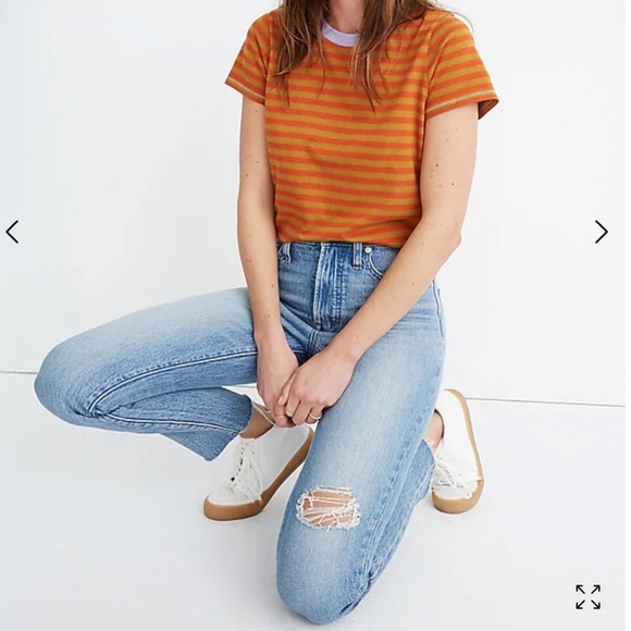 Madewell The Perfect Vintage Jean Rosabelle Wash: Comfort Stretch Edition sz 28 - Picture 3 of 5